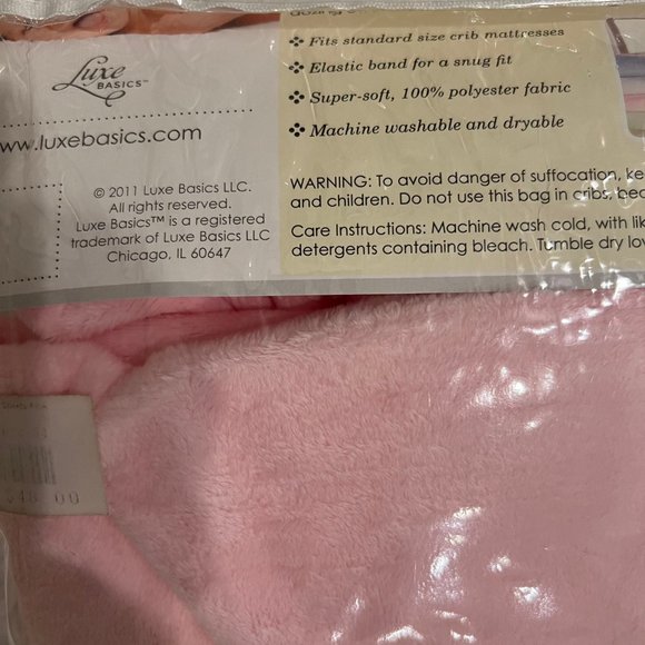 LUXE BASICS SO SOFTY FITTED CRIB SHEET - Picture 5 of 6